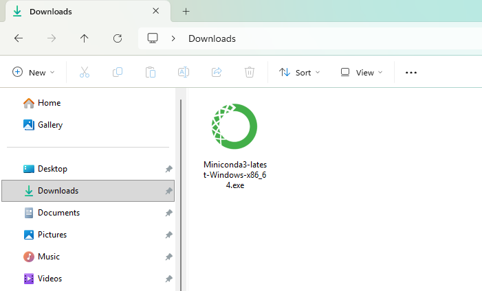 Start the installer